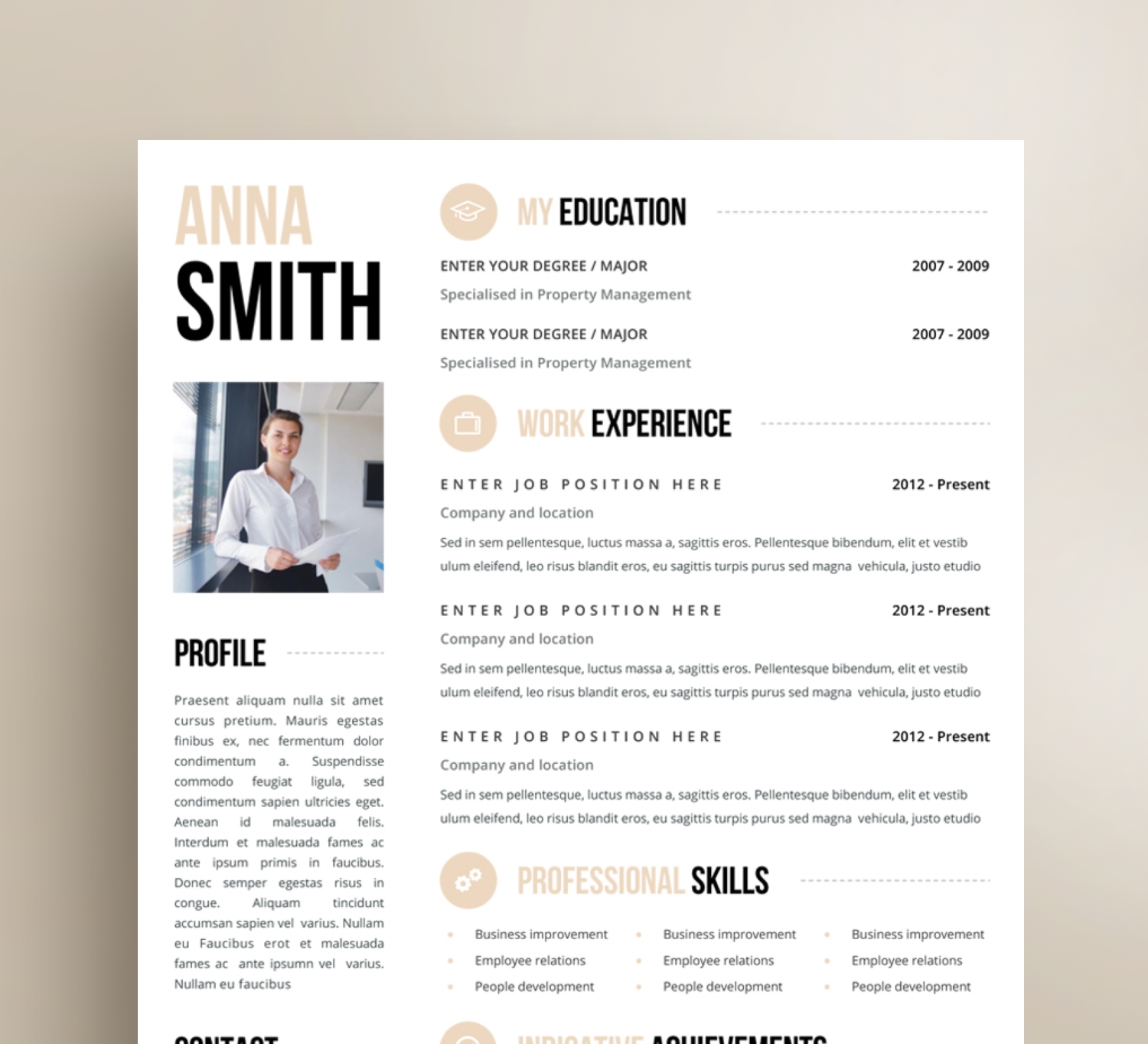 Anna Smith design - billede til website