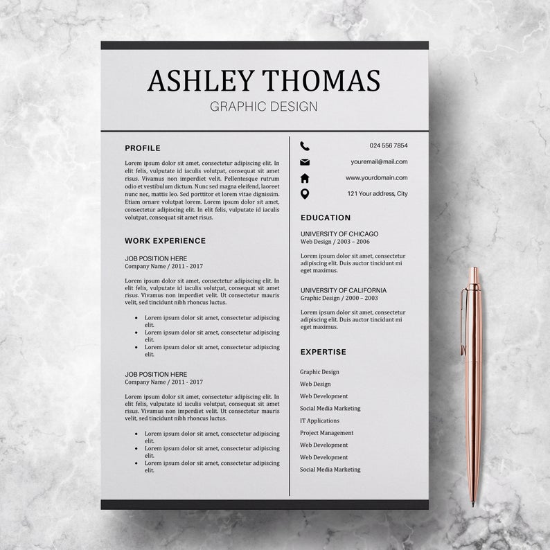 Resume Ashley Thomas