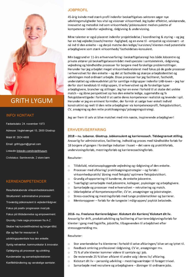 CV 2019 - Grith Lygum_Side_1